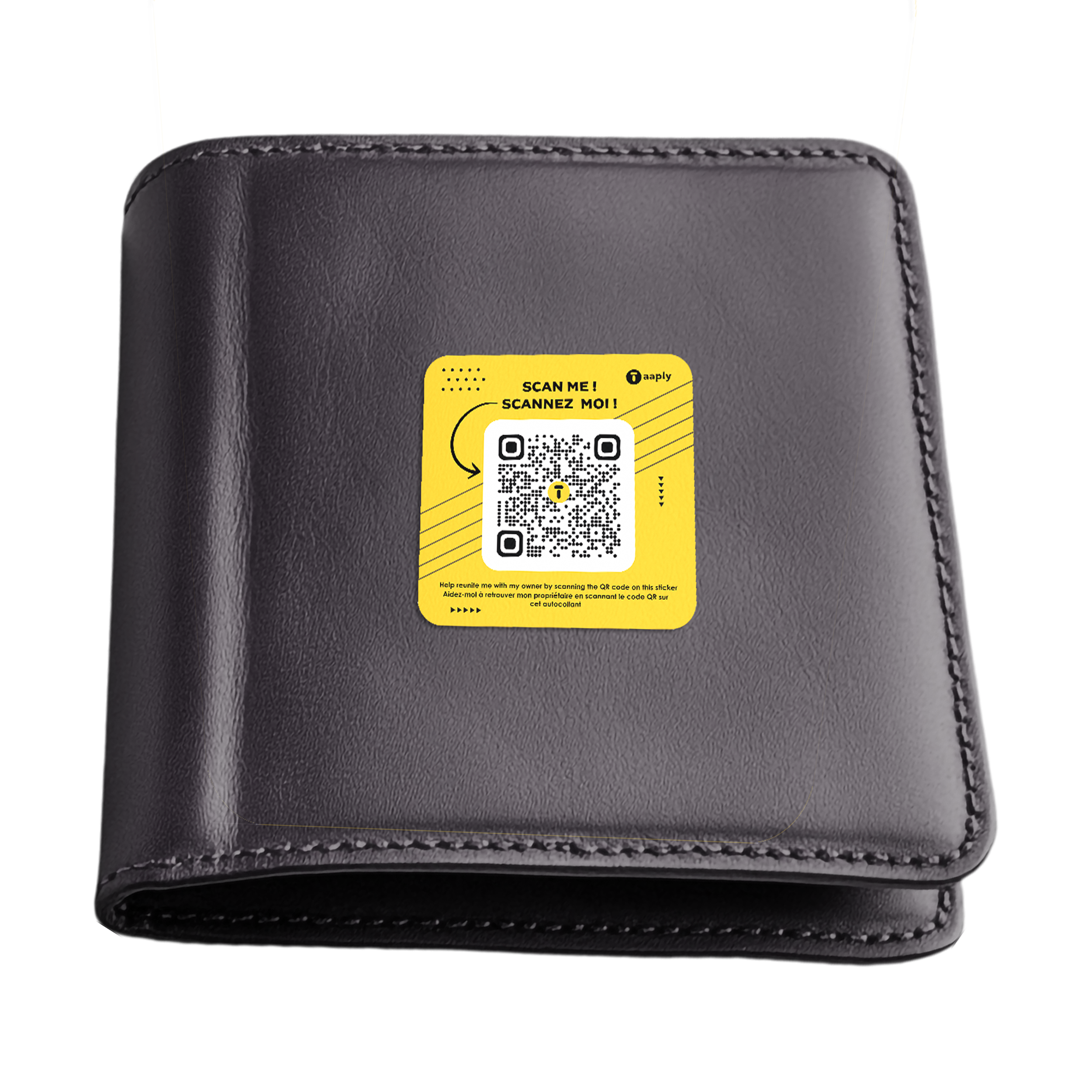 Taaply Smart Sticker – Lost & Found Contact Sticker