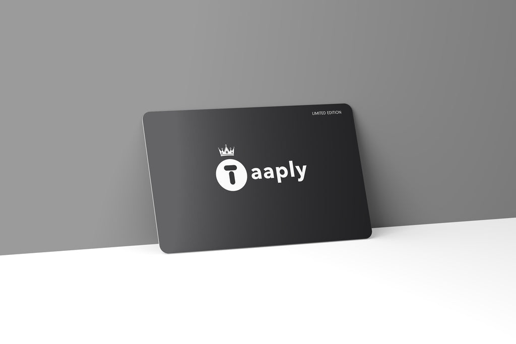 Taaply Pro Smart Card – NFC Digital Business Card for Professionals