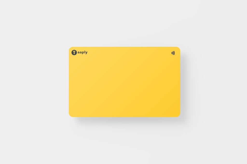 Taaply Pro Smart Card – NFC Digital Business Card for Professionals