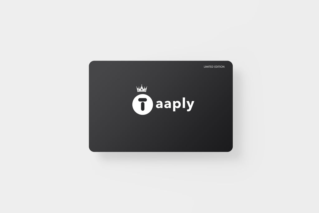 Taaply Pro Smart Card – NFC Digital Business Card for Professionals