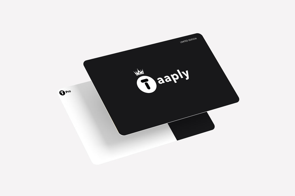 Taaply Pro Smart Card – NFC Digital Business Card for Professionals