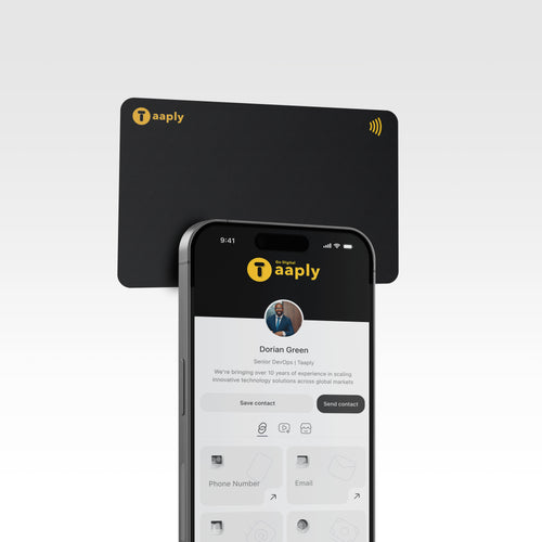 Taaply Smart Card Duo - Get 1 Social Card + 1 Pro Card