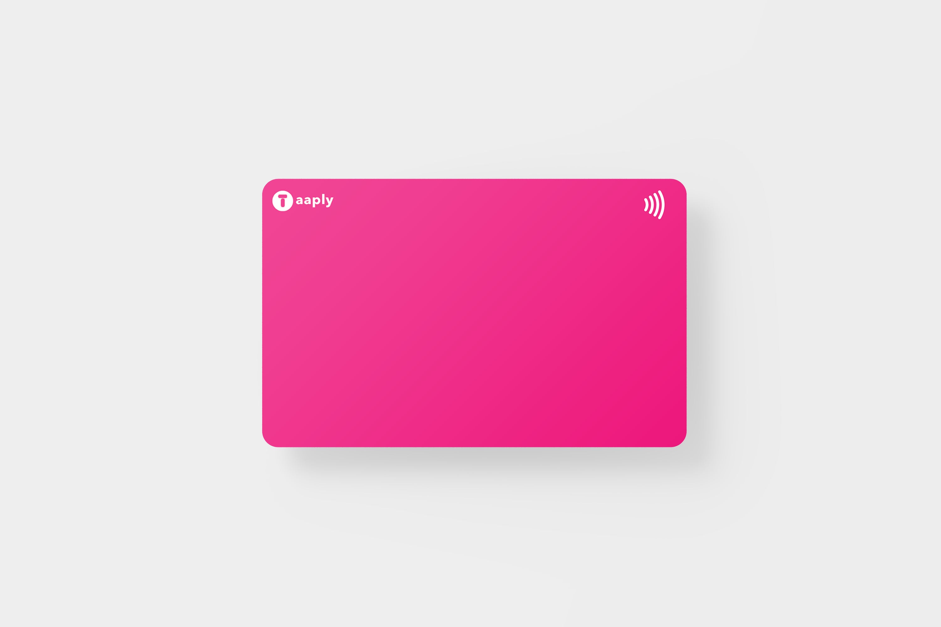 Taaply Social Smart Card – NFC Digital Social Media Sharing Card