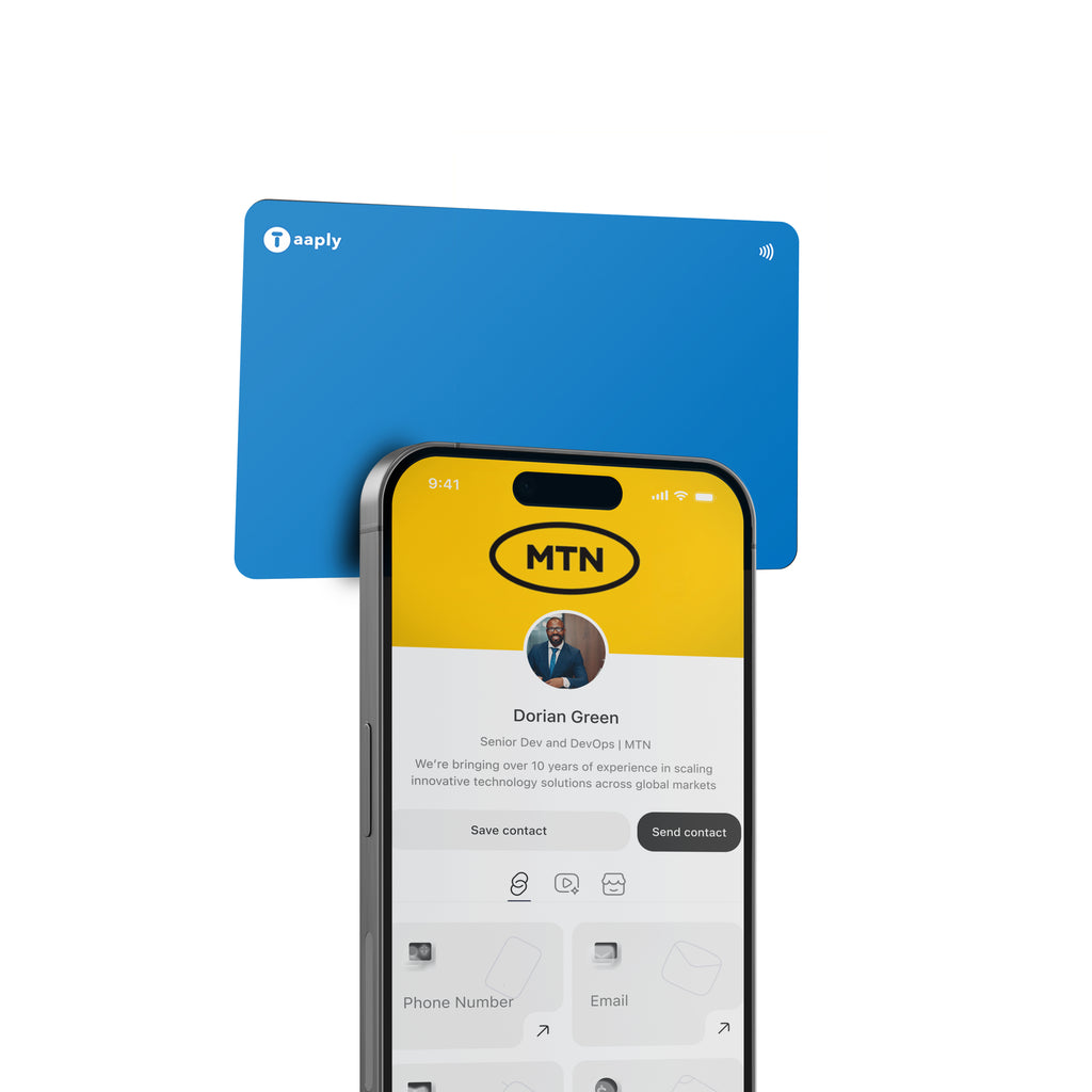 Taaply Smart Card Duo - Get 1 Social Card + 1 Pro Card