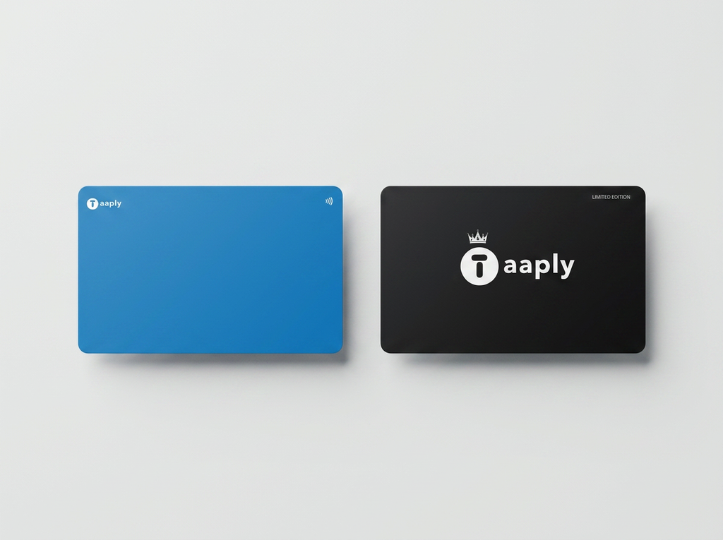 Taaply Smart Card Duo - Get 1 Social Card + 1 Pro Card
