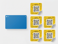Taaply Sticker + Social Card Bundle – NFC Smart Sticker & Social Smart Card